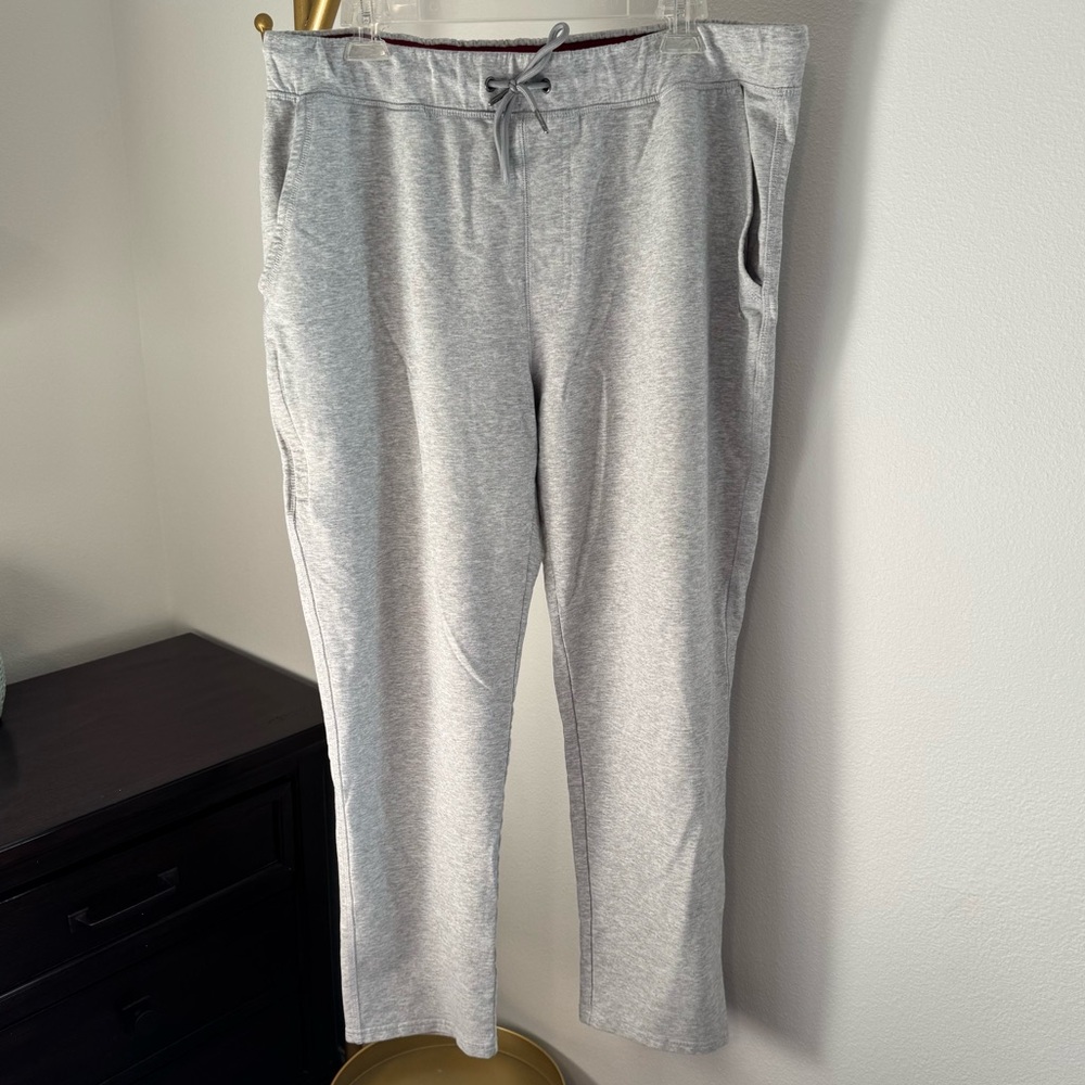 Flag & Anthem Sweat Pants - Size Large - Light Grey